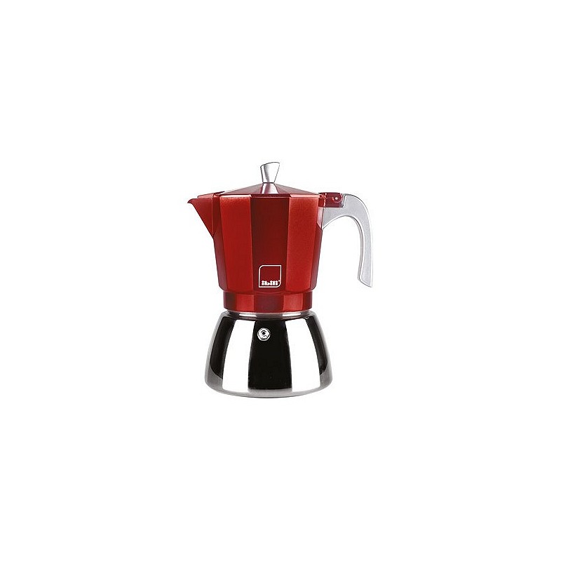 Compra CAFETERA ACERO + ALUMINIO INDUCCION ELBA 3 TAZAS IBILI 627903 al mejor precio