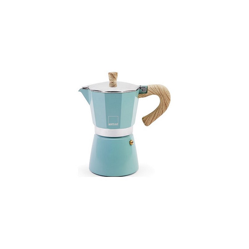 Compra Cafetera aluminio full induccion venezia azul 3 tazas GNALI&ZANI VEZ 003/IND/BLUE al mejor precio