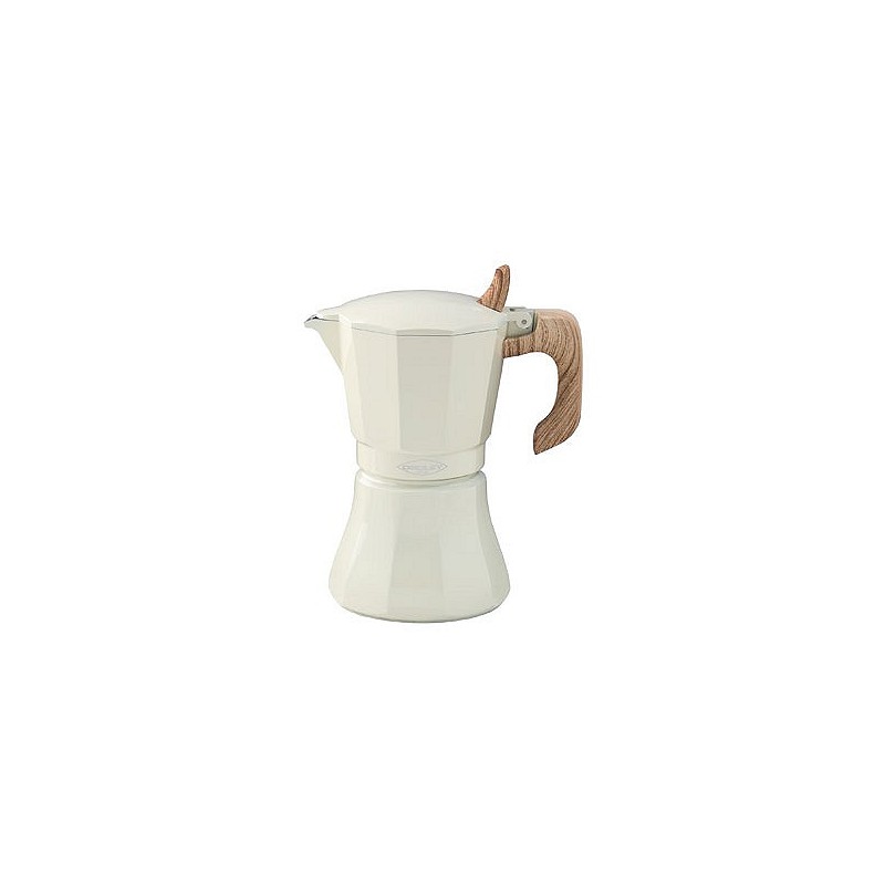 Compra Cafetera aluminio induccion petra crema 6 tazas OROLEY 215090304 al mejor precio