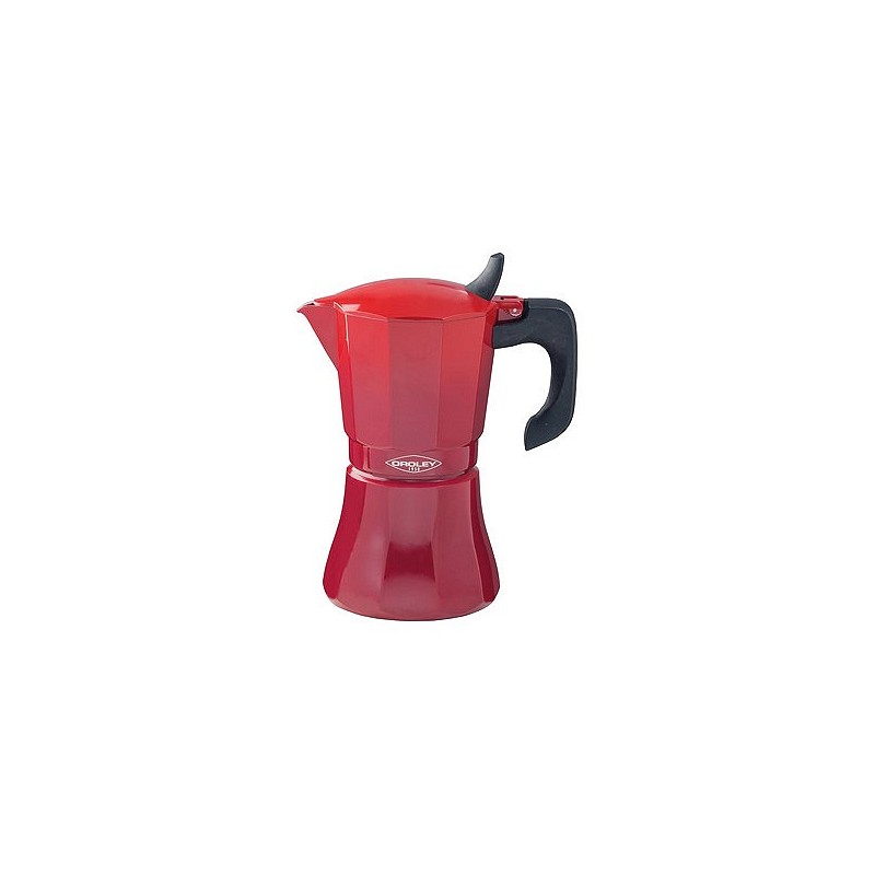 Compra Cafetera aluminio induccion petra roja 9 tazas OROLEY 215090411 al mejor precio