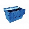 Compra Caja almacen y transporte polipropileno azul 600 x 400 x 340 mm TAYG 266003 al mejor precio