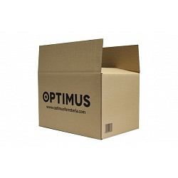 Compra Caja carton embalar marron optimus 23 x 17 x 11 cm NON 260379-MINI al mejor precio