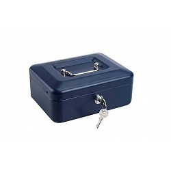 Caja caudales super 1 azul...