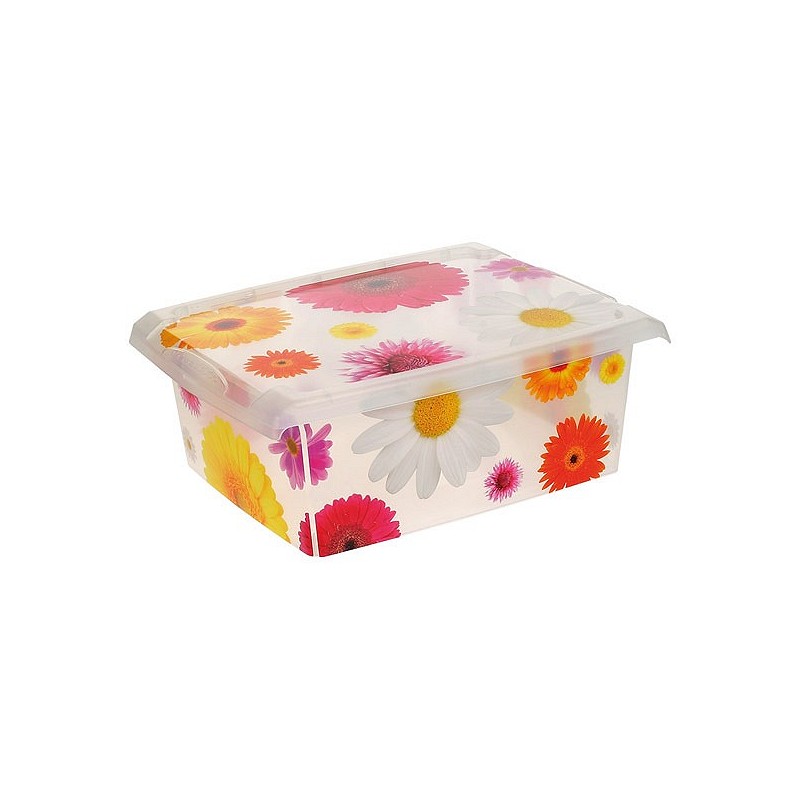 Compra Caja fashion box pink flowers 10 l 2707.99D al mejor precio