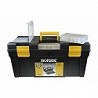 Compra Caja herramientas abs negro "tool box l" 580 x 280 x 280 mm IRONSIDE 100440 al mejor precio