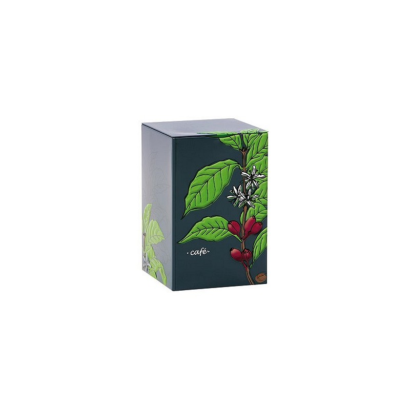 Compra Caja metalica decorada relieve cafe 43020 al mejor precio