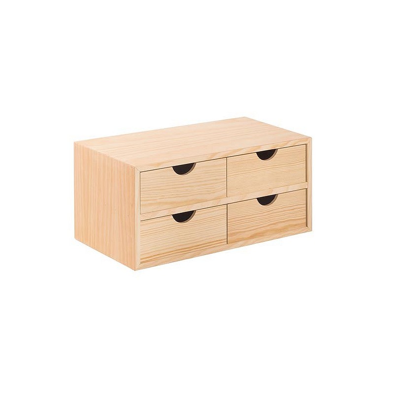 Compra Cajonera pino multi block 2x2 40 x18,5 x 20 cm ASTIGARRAGA BLP220.99 al mejor precio