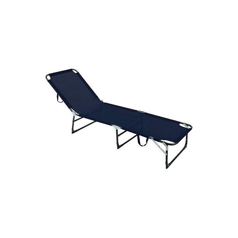 Compra Cama plegable zaria texaline azul oscuro QFPLUS TRANSA100 al mejor precio