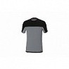 Compra Camiseta stretch bicolor gris-negro talla l ISSA 8772-080-L al mejor precio