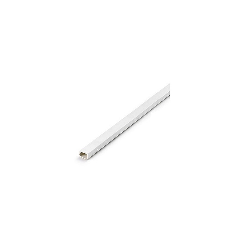 Compra Canaleta adhesiva blanca 12 x 7 mm 2 m INOFIX 2406-2G 000 al mejor precio