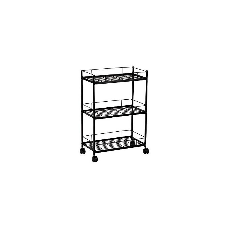 Compra Carrito cocina multiusos negro ANDREA CC72095 al mejor precio