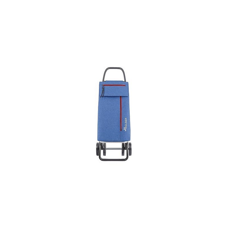 Compra Carro 4 ruedas plegable abertura frontal azul tweed ROLSER WAL005 al mejor precio