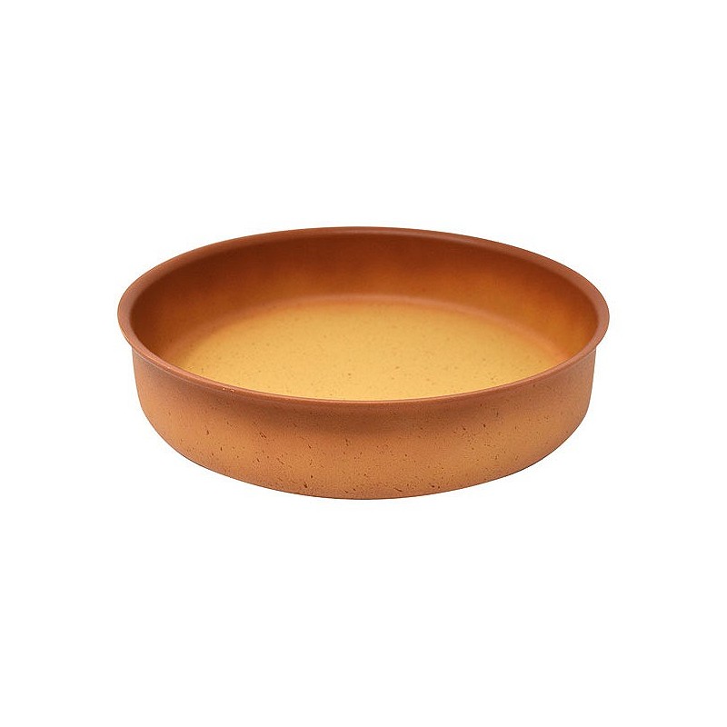 Compra Cazuela baja sin tapa aluminio forjado terracota 24 cm - induccion TER0724 al mejor precio