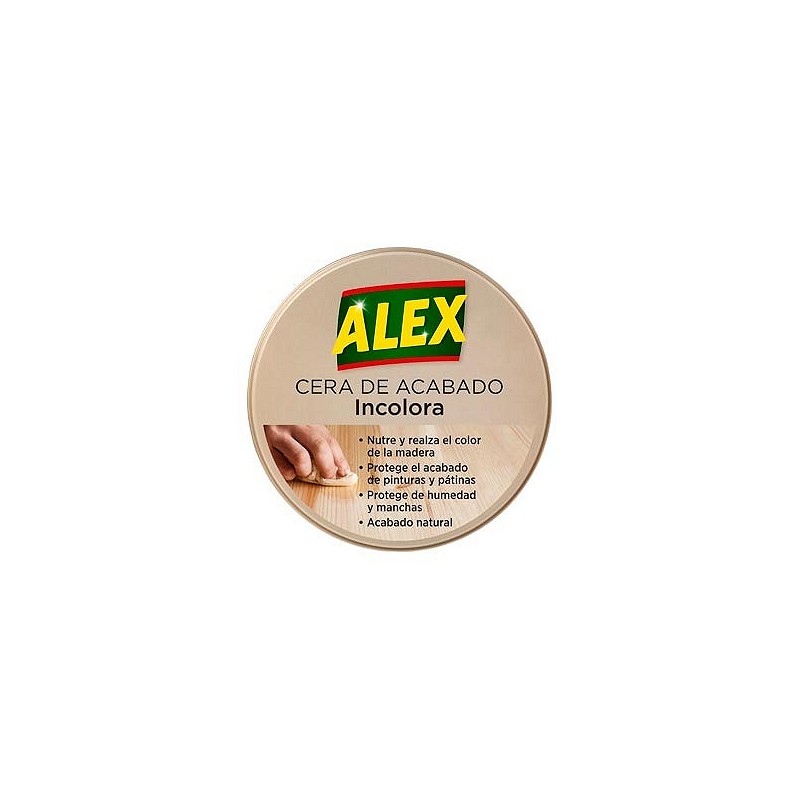 Compra Cera solida incolora lata 250 ml ALEX 181161 al mejor precio