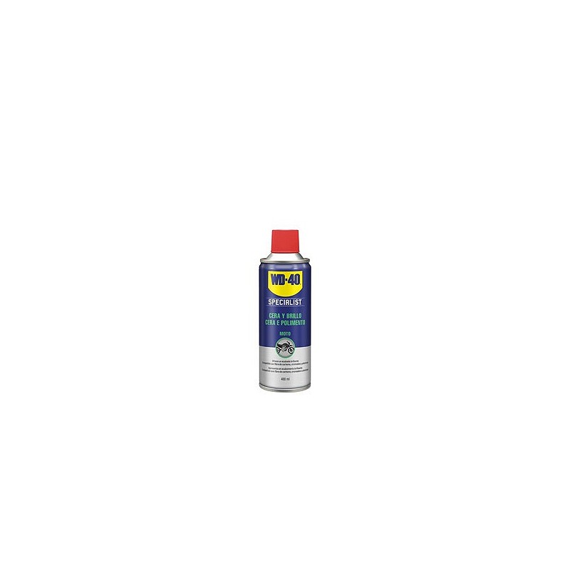 Compra Cera y brillo spray doble accion 400 ml specialist moto WD-40 34133/NBA al mejor precio