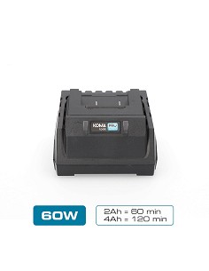 Cargador bateria 60w koma tools pro series battery