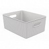 Compra Cesta ordenacion baobab l blanco 16 x 38,5 x 29,4 cm TATAY 7010301 al mejor precio