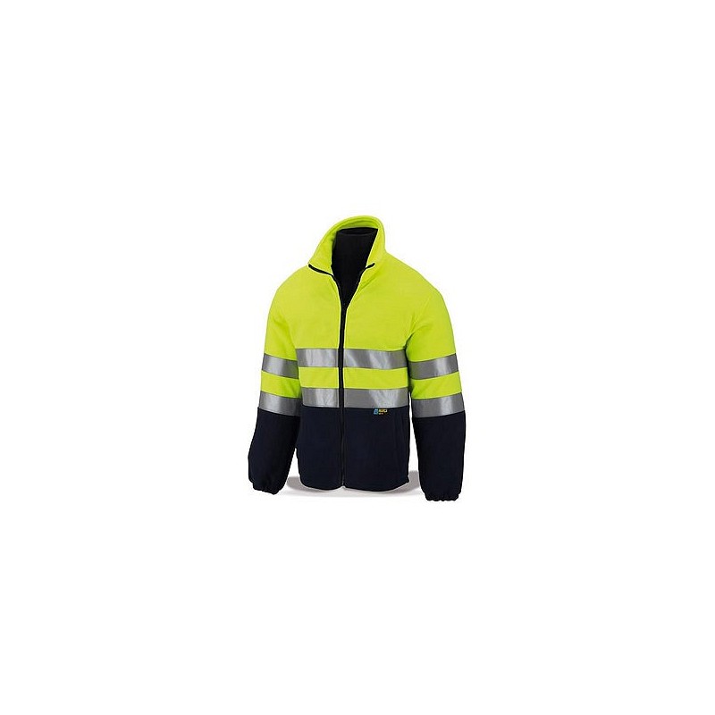 Compra Chaqueta polar alta visibilidad marino / amarillo talla s MARCA 288-FPFYA MIX S al mejor precio