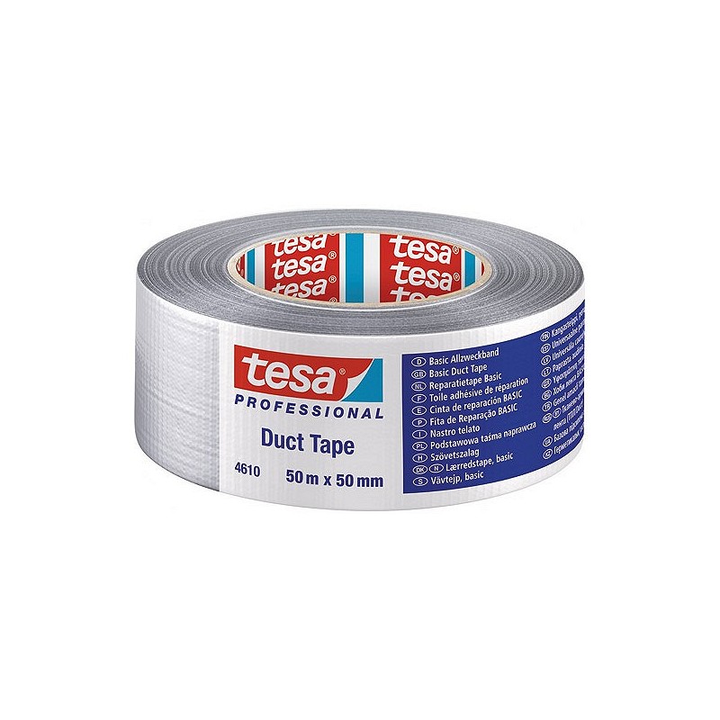 Compra CINTA AMERICANA BASICA 50 M X 50 MM GRIS TESA TAPE 04610-00000-00 al mejor precio