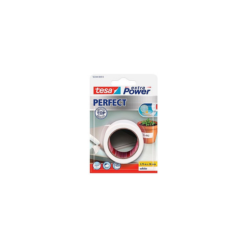 Compra Cinta americana extra power perfect blanco 2,75 m x 38 mm TESA TAPE 56344-00014-03 al mejor precio