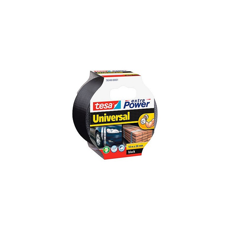 Compra Cinta americana extra power negro 10 m x 50 mm TESA TAPE 56348-00001-05 al mejor precio