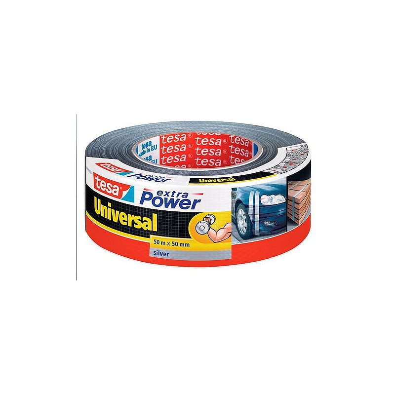 Compra Cinta americana extra power plata 50 m x 50 mm TESA TAPE 56389-00000-11 al mejor precio