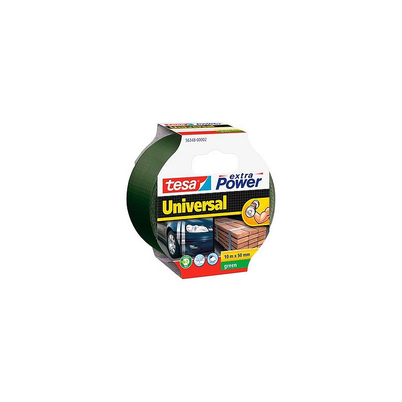 Compra Cinta americana extra power verde 10 m x 50 mm TESA TAPE 56348-00002-05 al mejor precio