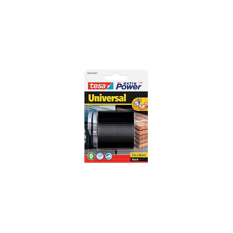 Compra Cinta americana extra power negra 5 m x 50 mm TESA TAPE 56490-00001-01 al mejor precio