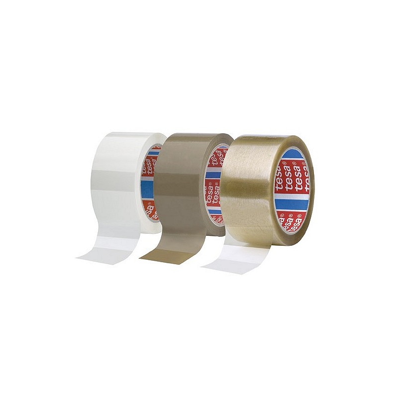 Compra Cinta embalar polipropileno blanca 66 m x 50 mm TESA TAPE 04089-00021-06 al mejor precio