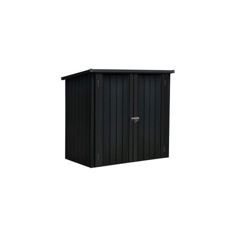 Compra Arcon cobertizo exterior metalico arya antracita 86 x 147 x 122 cm NON G01CM0006 al mejor precio