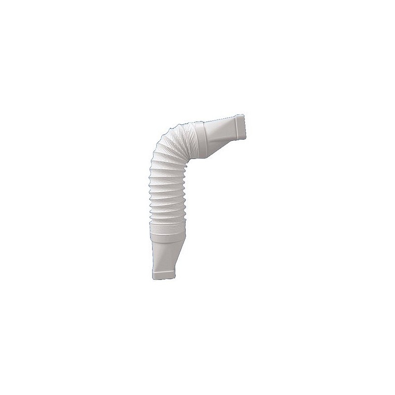 Compra Codo flexible tubo extraccion pvc rectangular 110 x 55 mm GONAL CCF-500-B al mejor precio