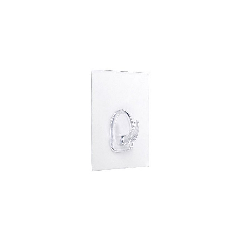 Compra Colgador adherente reutilizable transparente base 80 x 62 mm INOFIX 1291-0- al mejor precio