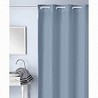 Compra Cortina baño poliester magica azul 180 x 200 cm ATENAS 1040-21 al mejor precio