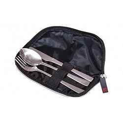 Cubiertos set 3uds inox con...