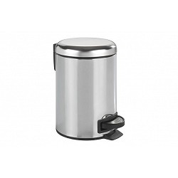 Cubo baño con pedal inox...