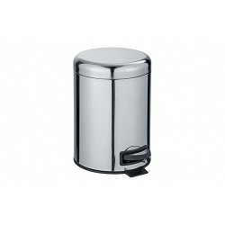 Cubo baño con pedal inox...