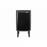 Compra Cubo bo hi negro mate new 7 l BRABANTIA 22 71 41 al mejor precio