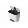 Compra Cubo bo pedal bin blanco 11+23 l BRABANTIA 12 11 42 al mejor precio