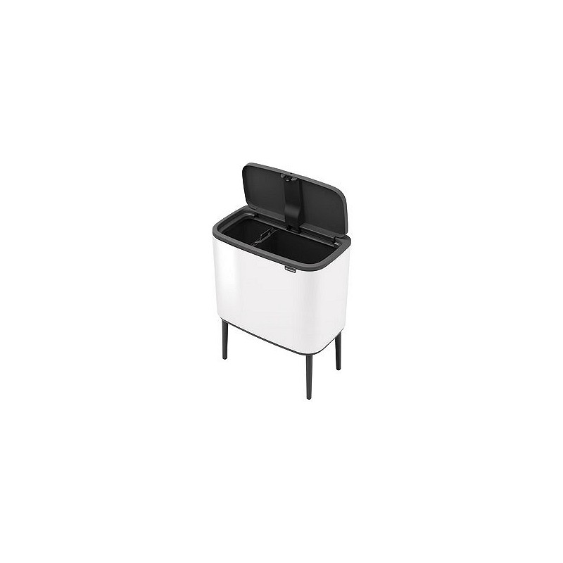 Compra Cubo bo touch bin blanco 11+23 l BRABANTIA 31 35 47 al mejor precio