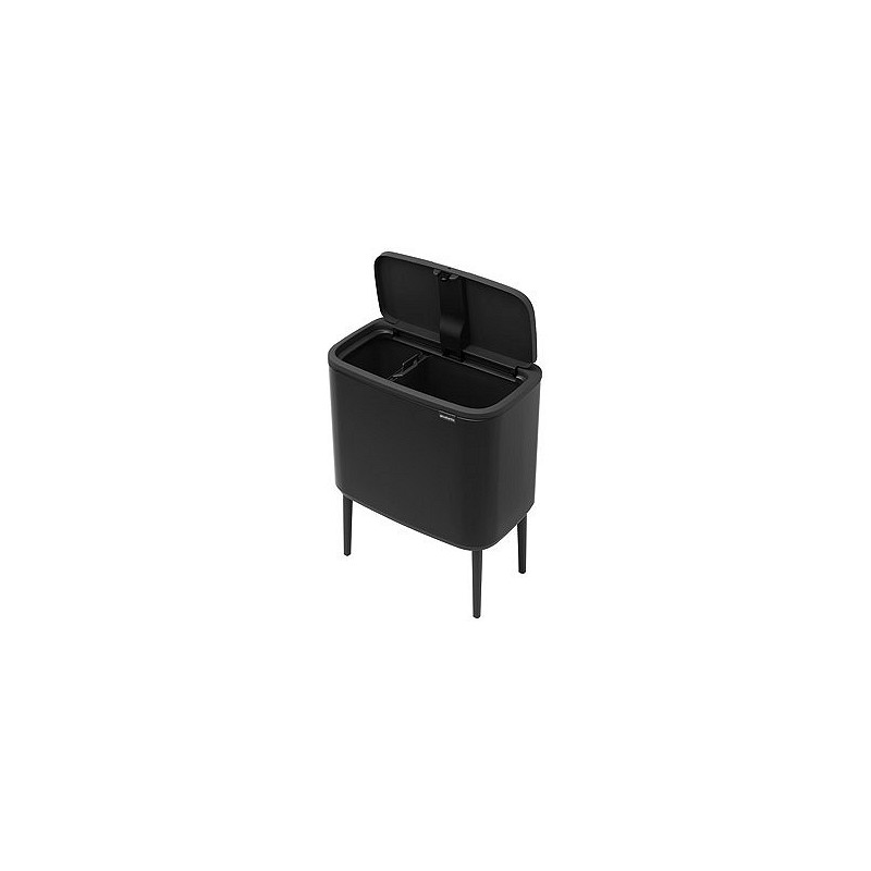 Compra Cubo bo touch bin negro mate 11+23 l BRABANTIA 31 62 03 al mejor precio