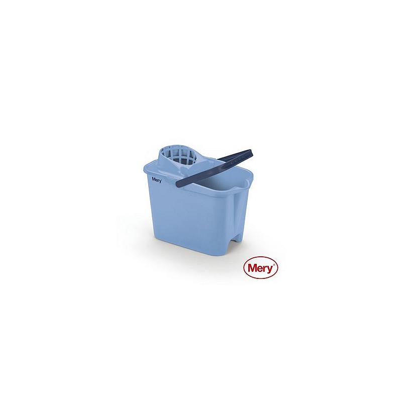 Compra Cubo con escurridor 14 l rectangular azul MERY 0315.31 al mejor precio