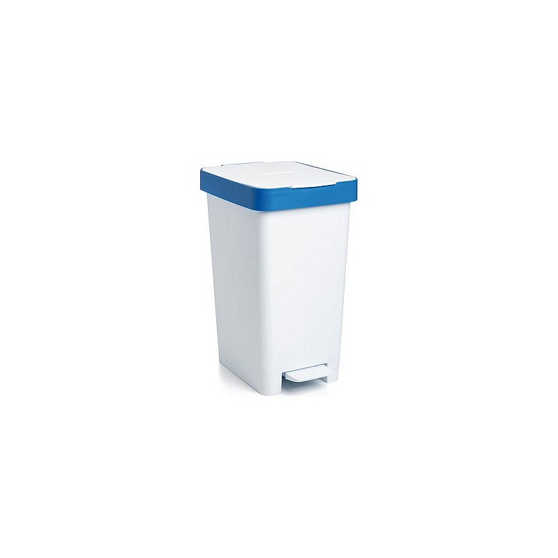 Compra Cubo con pedal smart 25l reciclaje azul-26x36x47cm TATAY 1021000 al mejor precio