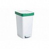 Compra Cubo con pedal smart 25l reciclaje verde-26x36x47cm TATAY 1021001 al mejor precio