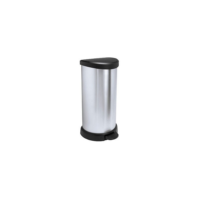 Compra Cubo pedal metal bin curver metal 40 l 181125 al mejor precio