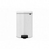 Compra Cubo pedal new icon blanco 20 l BRABANTIA 111846 al mejor precio