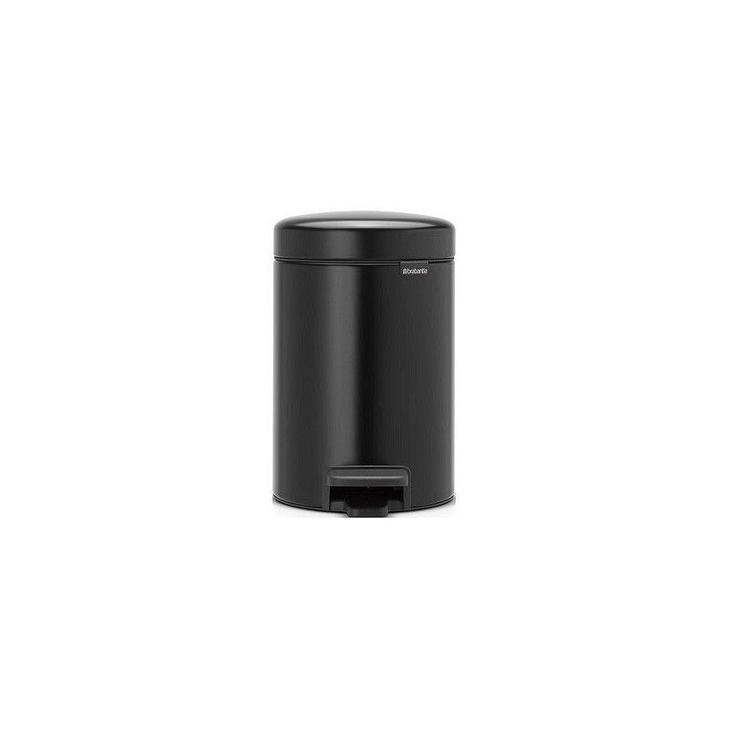 Compra Cubo pedal new icon negro mate 3 l BRABANTIA 11 33 21 al mejor precio