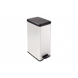 Cubo pedal slim bin metal...