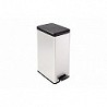 Compra Cubo pedal slim bin metal plata 40 l 213298 al mejor precio