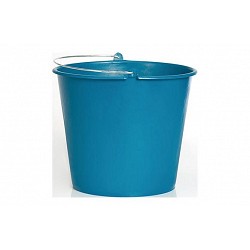 Cubo plastico azul 12 l...