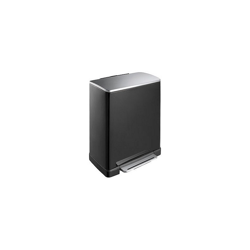 Compra Cubo reciclaje metalico e-cube negro 28 +18 l EKO VB 926846 BLACK al mejor precio